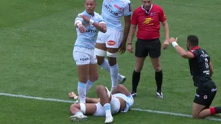 TOP 14 - Essai de Kitione KAMIKAMICA (R92) - Stade Toulousain - Racing 92