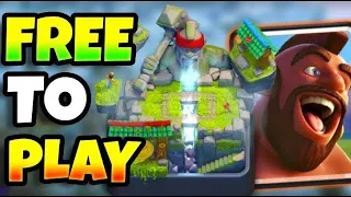 Best Hog Mountain Hog Rider Deck | Arena 10 | F2P | No Legendaries