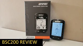 GPS IGPSPORT BSC200 REVIEW COMPLETO