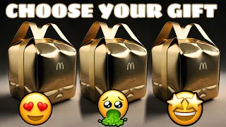 Choose your gift 🎁 Lunch box edition 😍How Lucky Are You? #giftboxchallenge #giftvideo