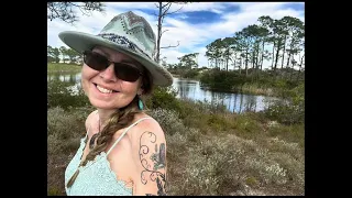 Hat Lady Travels St.George Island, Florida!
