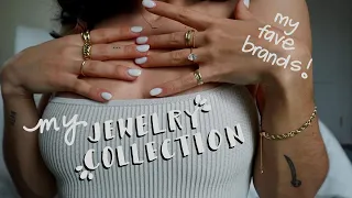 my jewelry collection / affordable solid gold, my favorite brands, styling pieces for everyday