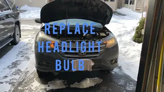 2007-2014 CR-V Headlight Bulb Replacement