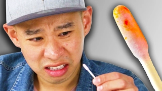People Remove Ear Wax With Sticky Cotton Swabs