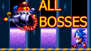 Genesis rom Sonic The Hedgehog Bosses (Sonic Egg Factory Remastered All Bosses No Damage)
