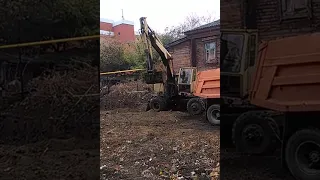Soviet excavator EO-3322