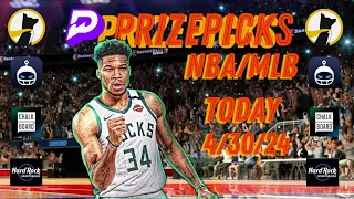 NBA PRIZEPICKS TODAY | 6 BEST PROP PICKS |TUESDAY| 04/30/2024 | BEST PROPS | NBA | NBA PLAYOFFS