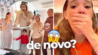 REAÇÃO DA FAMÍLIA E AMIGOS COM A TERCEIRA GRAVIDEZ