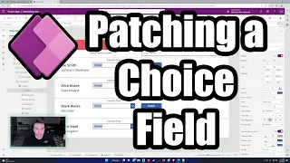 How to Use a Patch Formula on a Single Choice Column | Power Apps | 2023 Tutorial