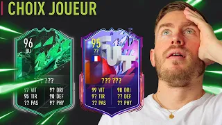 FUT 22 | UN MAX DE CHANCE 🤑 J'OUVRE CES CHOIX GRATUITS QUI M'OFFRE 2 ENORMES CARTES POUR MON CLUB 🥰