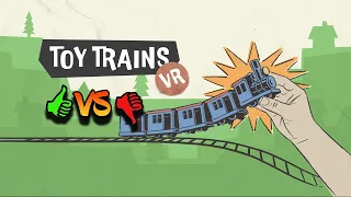 Toy Trains Vr Oculus + Steam Review | Like or Dislike