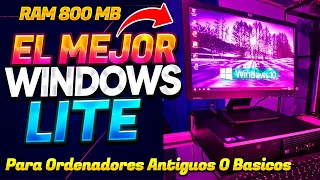 El Mejor Windows 10 Lite Para PC De Bajos Recursos ✅  Ordenadores Antiguos