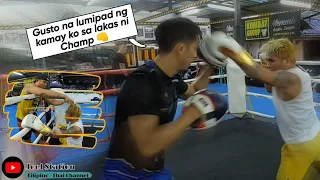 [ PADWORK ] First day training and Pad work with Quadro Alas | Joel Station x Casimero