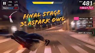 Asphalt 9: 4th Anniversary Special Event | 3* Aspark Owl (1:43:324)