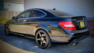 ✅️2013 Mercedes C250 Sport Coupe Test Drive In 4K