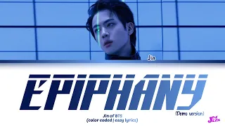 (CD ONLY) BTS (방탄소년단) 'Epiphany (Demo version)' color coded lyrics