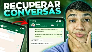 Como RECUPERAR CONVERSAS APAGADAS do WhatsApp | ATUALIZADO 2023