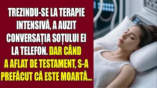 Trezindu-se la terapie intensivă, a auzit conversația soțului ei la telefon. Dar când a aflat de...