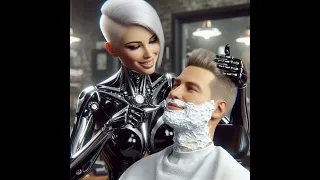 Humanoid  barber