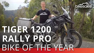 Triumph Tiger 1200 Rally Pro: 2022 bikesales Bike of the Year Highly Commended