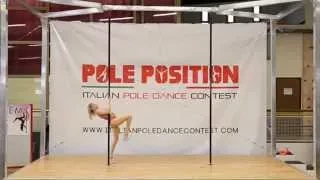 Elisabetta Caresana TEACHER AND PRO italian poledance contest2015
