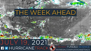 Hurricane Outlook and Discussion for July 19, 2021