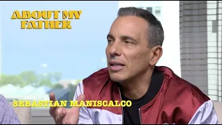 Sebastian Maniscalco & Dad Salvo on ABOUT MY FATHER, Talk w/ Patrick McDonald, HollywoodChicago.com