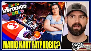 Universal Studios' Mario Kart ride 'blatantly fatphobic'?