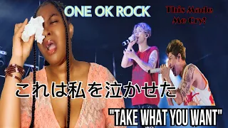 This Made Me Cry! ONE OK ROCK - TAKE WHAT YOU WANT Reaction これは私を泣かせた