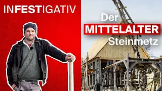 Bauen wie vor 700 Jahren I Wir begleiten Steinmetz-Meister Armin
