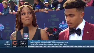 Jaire Alexander gives a preview of what he might do when drafted | 2018 NFL Draft | Apr 26, 2018