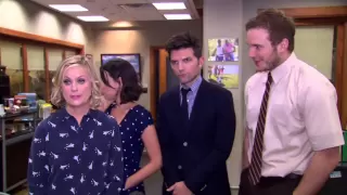 Parks and Recreation: Amy Poehler, Aubrey Plaza, Adam Scott, & Chris Pratt 100th Episode Soundbites