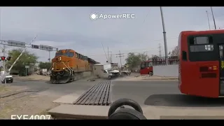 Train vs cars compilation!