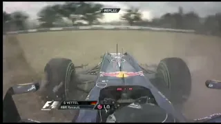 Sebastian Vettel onboard out of Australian GP 2010