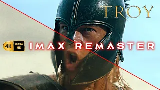 Troy 2004 (Achilles vs Boagrius fight scene) | 4K IMAX Remaster