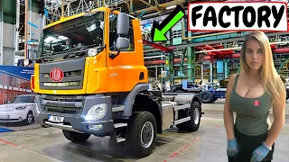 ⏩TATRA Truck Assembly🚚2023: Czechia plant [Production heavy trucks]😲How it's built? – Manufacturing