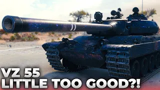 VZ 55 Is A Little Too Good?! | World of Tanks