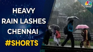 WATCH | Heavy Rains with Strong Winds in Chennai as Landfall Process of Cyclone Mandous Begins