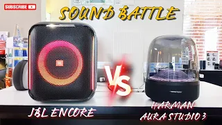 JBL Encore Vs Harman Kardon Aura Studio 3 sound battle💥🔥