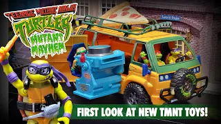 New "Teenage Mutant Ninja Turtles: Mutant Mayhem" Figures & Play sets Toy Reveals - Play Date 2023