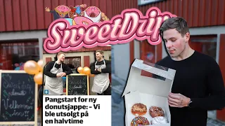 ÅPNER EN DONUTSJAPPE I MOSS | SWEETDRIP DONUTS