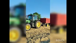 John Deere 1177 Hydro 4SII &John Deere 6400 Žetva Pšenice i ječma