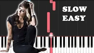 Christina Perri - A Thousand Years (SLOW EASY PIANO TUTORIAL)