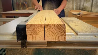 Skillful Hands Processing Woodworking || Special  Design Ideas The Living Room's Furniture