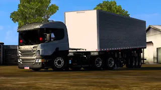 SCANIA + BAÚ TOP 😎 !