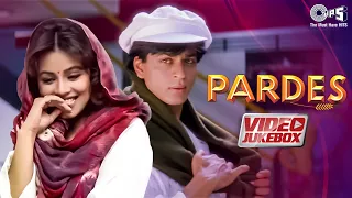 Shah Rukh Khan's Pardes Movie All Songs - Video Jukebox |  Shah Rukh Khan Songs 90s Hits |Love Songs