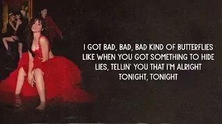 Camila Cabello - Bad Kind of Butterflies (Lyrics)