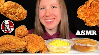 ASMR KFC FRIED CHICKEN MUKBANG (No Talking) EATING SOUNDS