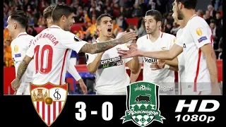 Sevilla vs Krasnodar 3-0 UEFA Europa League 13/12/2018 HD