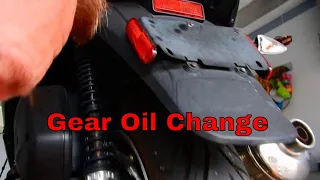 2016 Piaggio MP3 500 Gear Oil Change